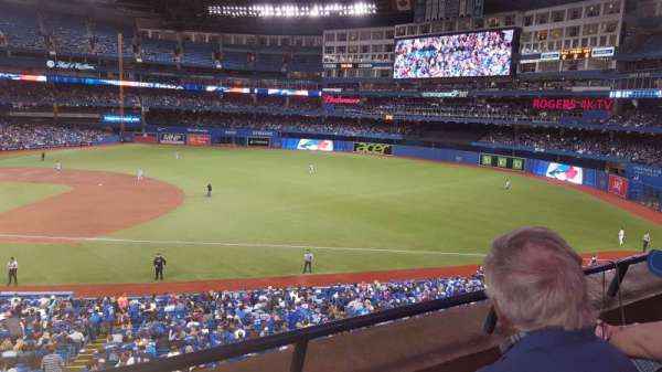 Rogers Centre, section: 214, row: 2, seat: 12