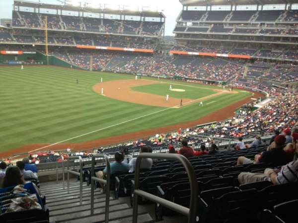 Nationals Park, section: 202, row: M, seat: 1