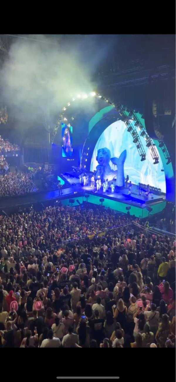 AFAS Dome, section: 215, row: 1, seat: 9