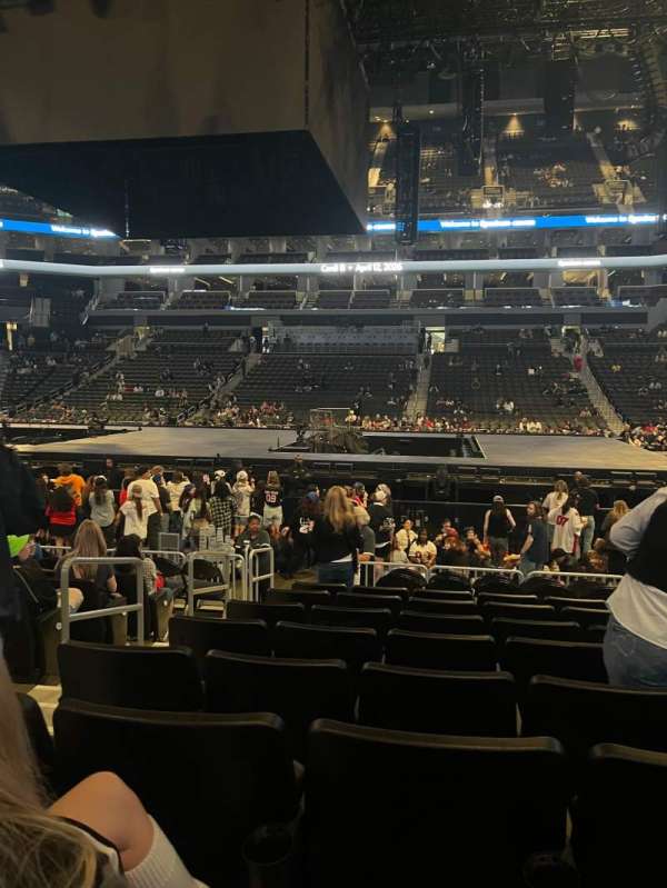 Spectrum Center, section: 104, row: J, seat: 16