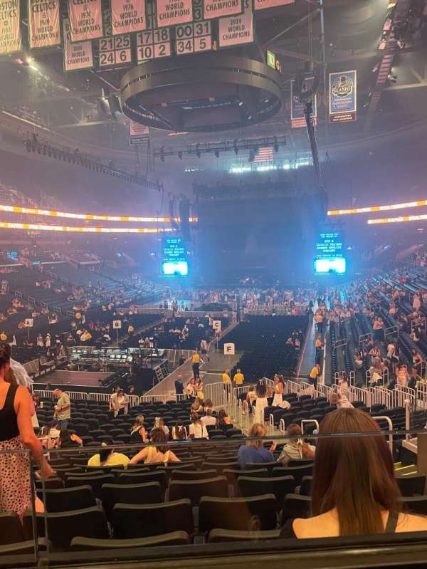 TD Garden, section: 6, row: 22, seat: 5