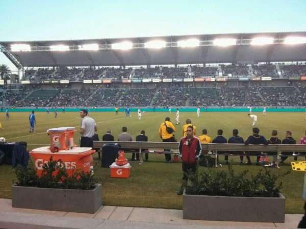 Dignity Health Sports Park, section: 110, row: B, seat: 17