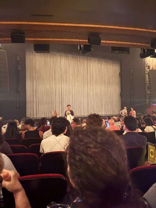 St. James Theatre, section: Orchestra L, row: O, seat: 9
