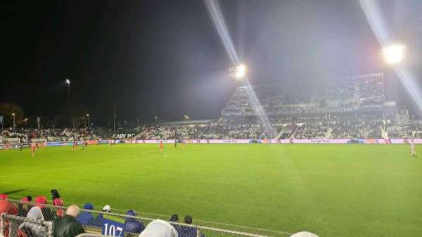 WakeMed Soccer Park, section: 108, row: E, seat: 23