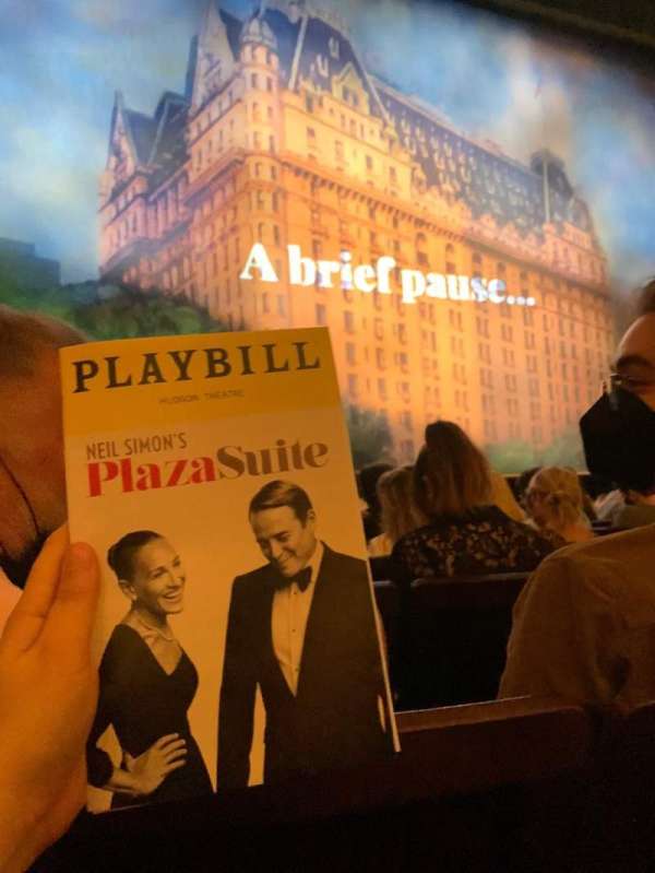 Hudson Theatre, section: Orchestra C, row: G, seat: 104