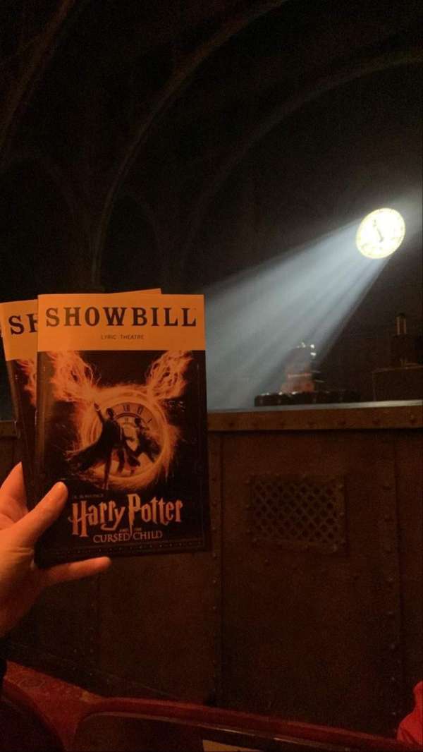 Lyric Theatre, section: Orchestra R, row: B, seat: 22