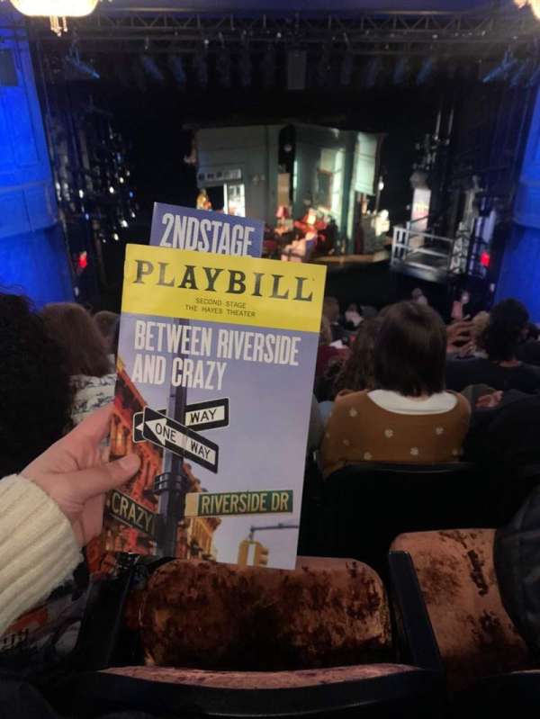 Hayes Theater, section: Mezzanine C, row: F, seat: 106