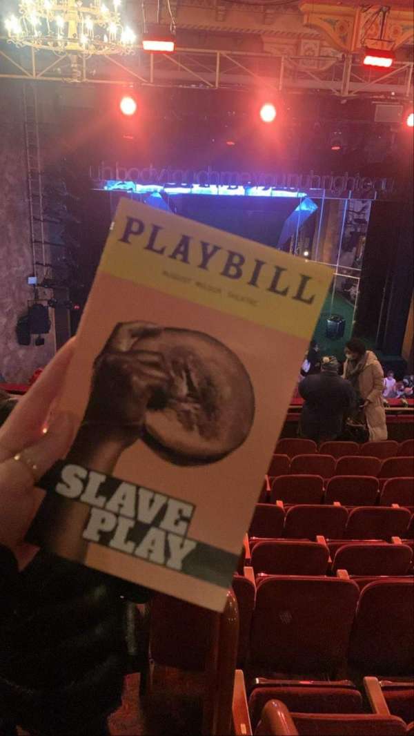 August Wilson Theatre, section: Mezzanine C, row: O, seat: 114