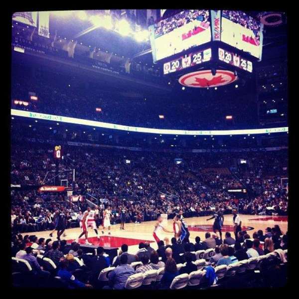 Scotiabank Arena, section: 121, row: 6, seat: 7