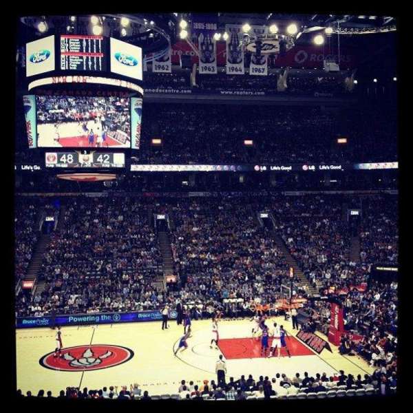 Scotiabank Arena, section: 108, row: 24, seat: 6
