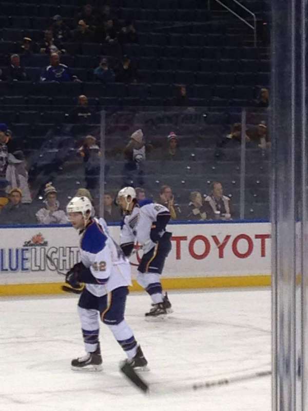 KeyBank Center, section: 108, row: 3, seat: 15