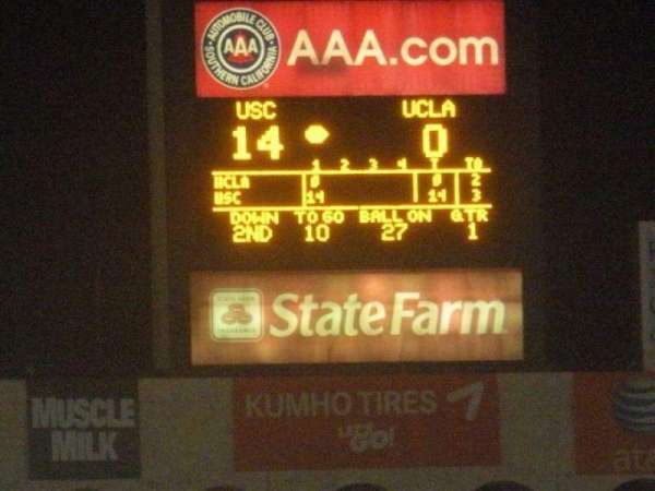 LOS ANGELES MEMORIAL COLISEUM, section: 214, row: 9, seat: 13