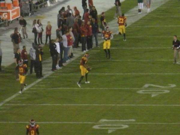 los angeles memorial coliseum, section: 214, row: 9, seat: 13