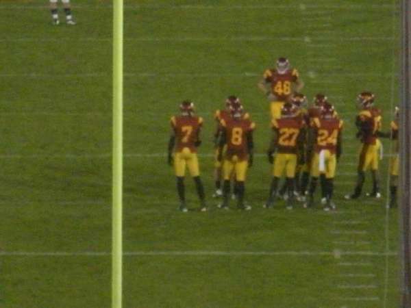 los angeles memorial coliseum, section: 214, row: 9, seat: 13