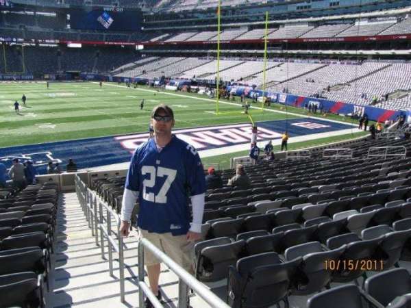 Metlife Stadium, section: 103, row: 16