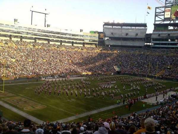 Lambeau Field, section: 108, row: 51, seat: 26