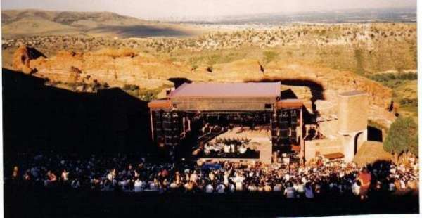 Red Rocks Amphitheatre, section: Upper GA