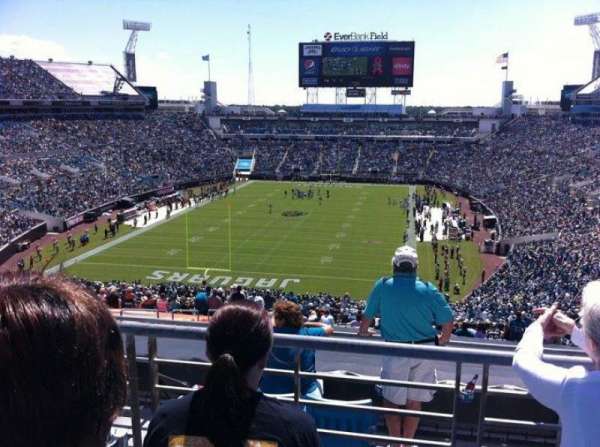 EverBank Stadium, section: 321, row: C