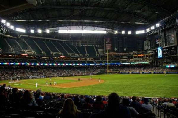 Chase Field, section: 112, row: 34, seat: 1