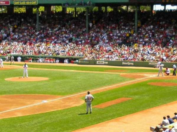 Fenway Park, section: Grandstand 30, row: 5, seat: 16