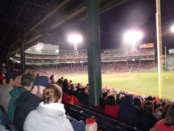 Fenway Park, section: Grandstand 7, row: 5, seat: 3