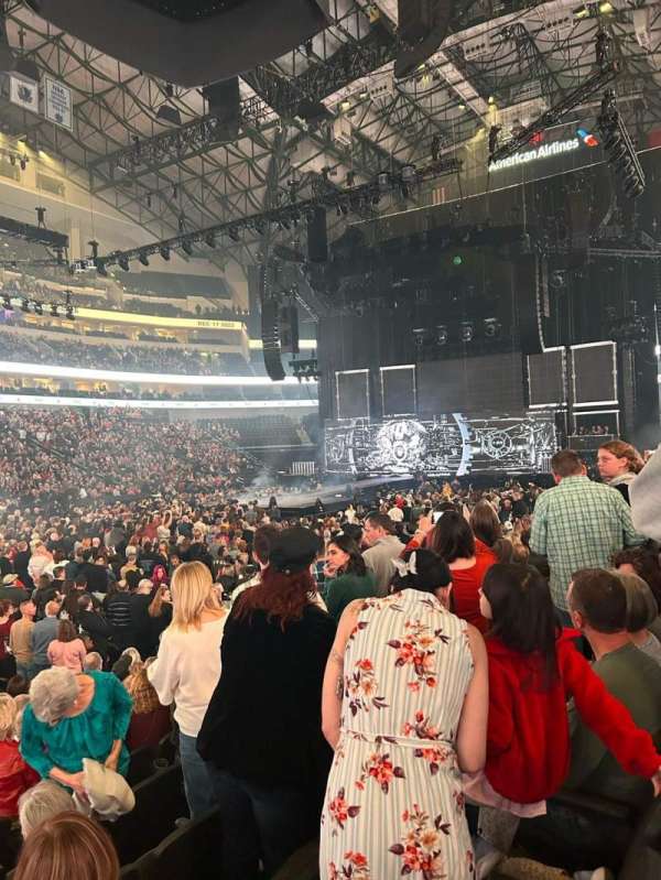 American Airlines Center, section: 108, row: J, seat: 17
