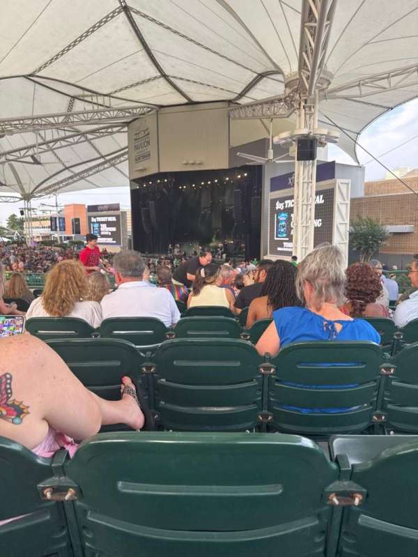 Cynthia Woods Mitchell Pavilion, section: 111, row: H, seat: 3
