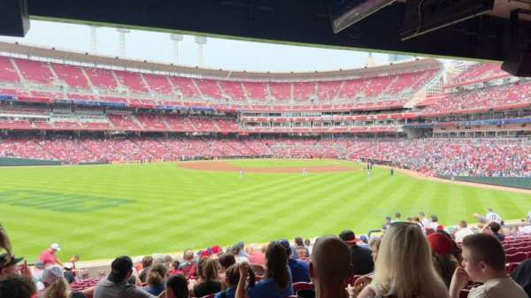 Great American Ball Park, section: 102, row: P, seat: 20