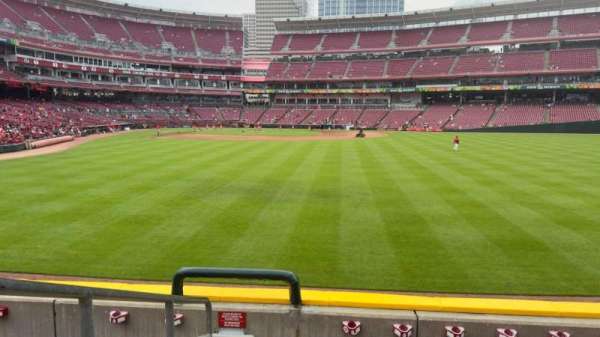 Great American Ball Park, section: 142, row: E, seat: 21