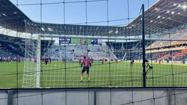 TQL Stadium, section: FS2, row: GA1, seat: 15