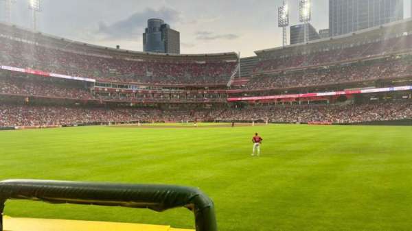 Great American Ball Park, section: 146, row: B, seat: 4