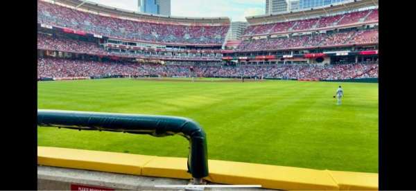 Great American Ball Park, section: 145, row: B, seat: 20