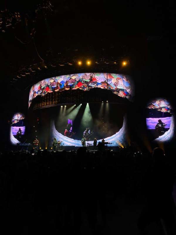 PeoplesBank Arena, section: CCC, row: 1, seat: 1