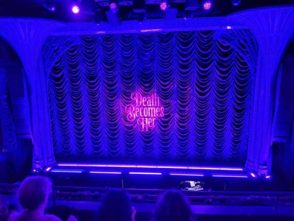 Lunt-Fontanne Theatre, section: Front Mezzanine C, row: C, seat: 110