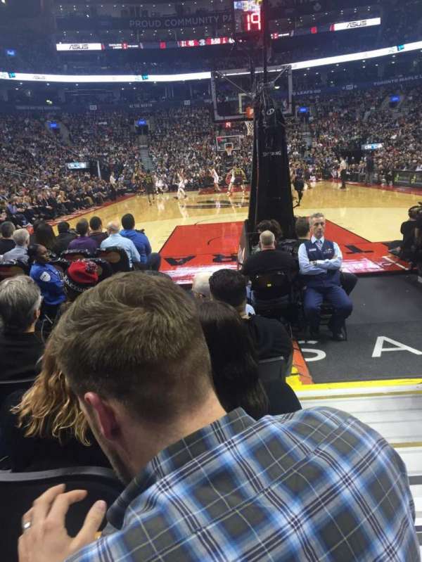 Scotiabank Arena, section: 103, row: F, seat: 1