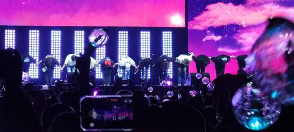 Kia Forum, section: G, row: 8, seat: 8