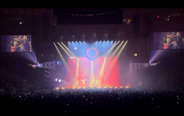 Madison Square Garden, section: 102, row: 8, seat: 12