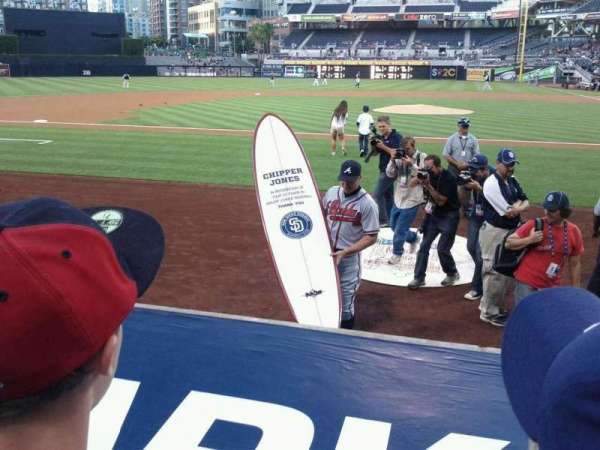 Petco Park, section: 108, row: 9, seat: 2