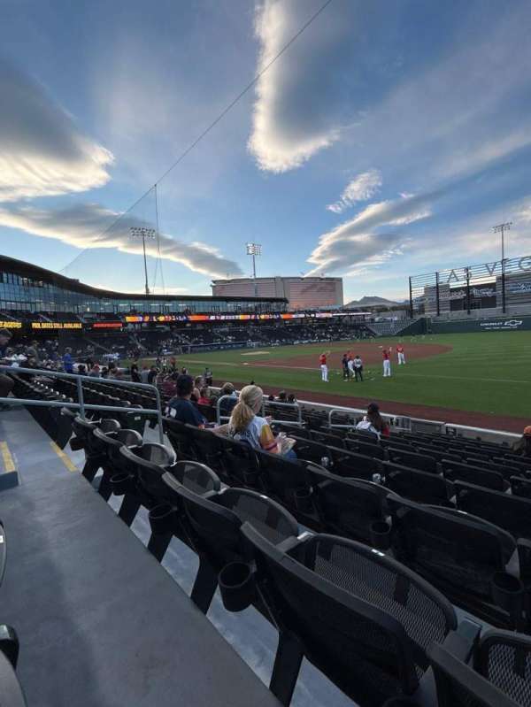 Las Vegas Ballpark, section: 104, row: L, seat: 7