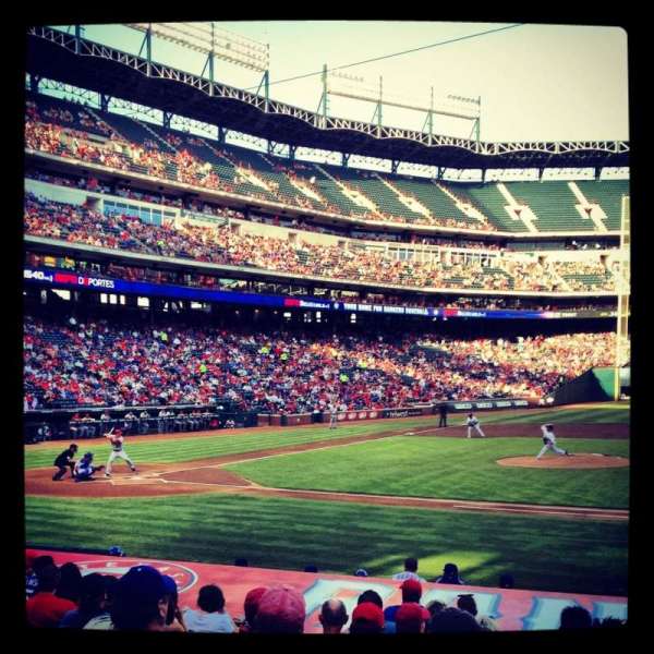 Globe Life Park in Arlington, section: 33, row: 14, seat: 8