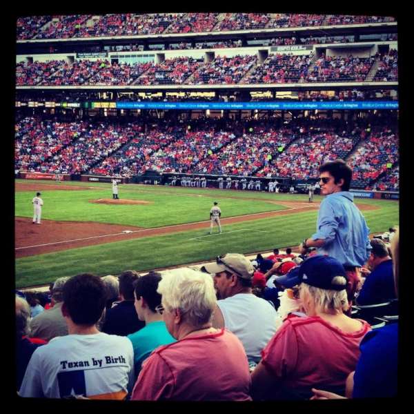 Globe Life Park in Arlington, section: 15, row: 16, seat: 18