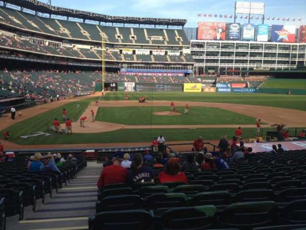Globe Life Park in Arlington, section: 31, row: 23, seat: 1