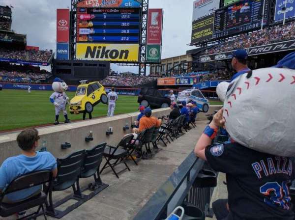 Citi Field, section: 111, row: D, seat: 1