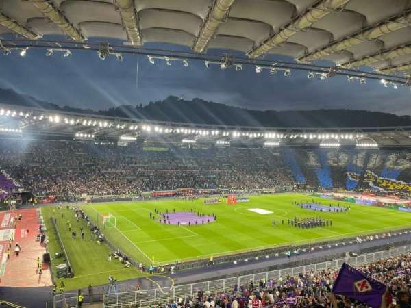 Stadio Olimpico, section: 25AS, row: 43, seat: 11D