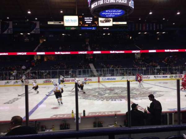 Allstate Arena, section: 111, row: B, seat: 9