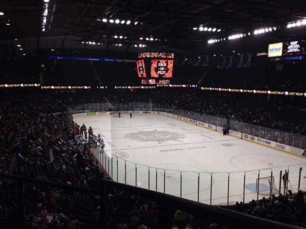Allstate Arena, section: 208, row: C, seat: 1
