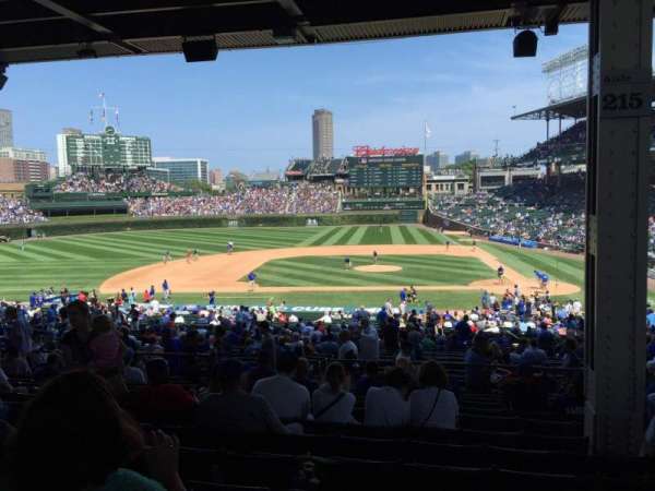 Wrigley Field, section: 213, row: 12, seat: 6