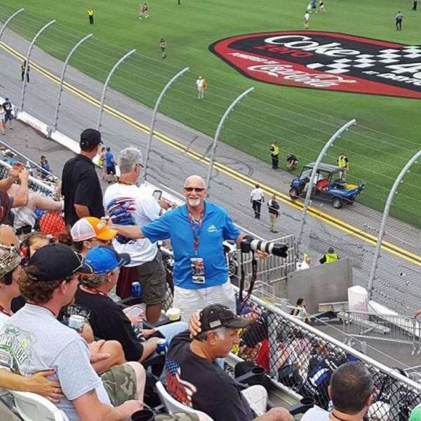 Daytona International Speedway, section: 351, row: 4, seat: 10
