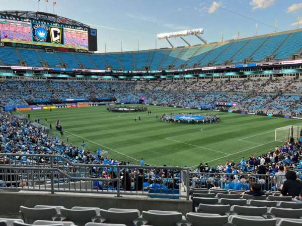 Bank of America Stadium, section: 336, row: 10, seat: 11
