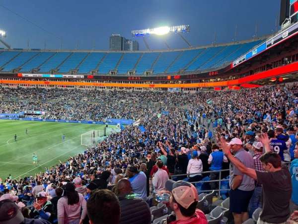 Bank of America Stadium, section: 336, row: 10, seat: 11